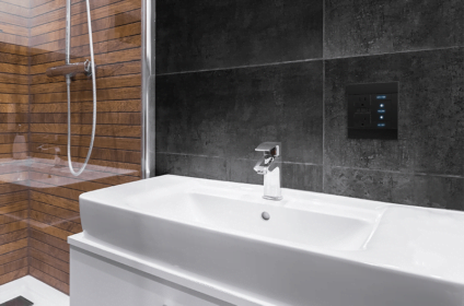 Salle de bain connectée